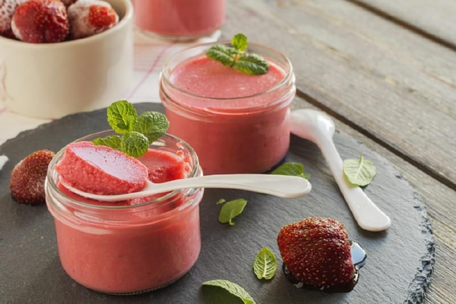 Mousse de Fresa