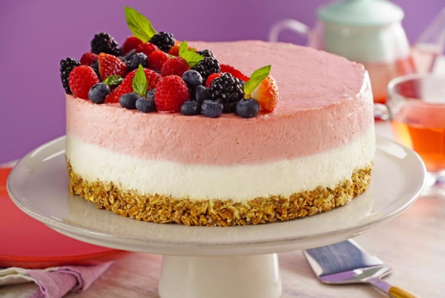 Mousse de Fresas con Yoghurt
