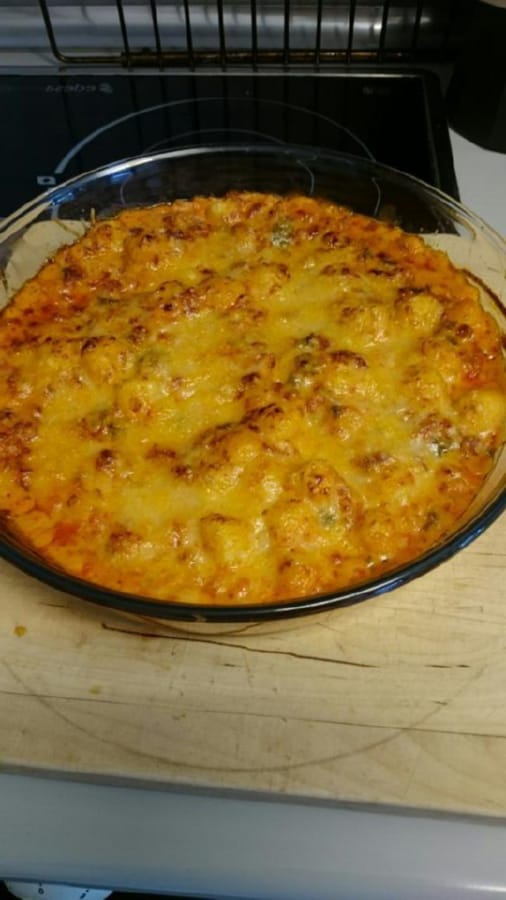 Ñoquis Gratinados con Jamón
