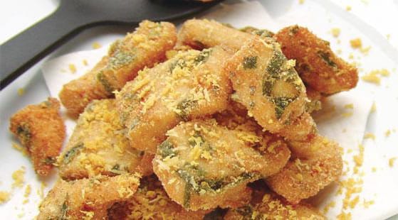 Nuggets de Pollo con Espinaca