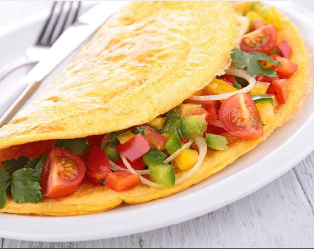 Omelette a la Mexicana