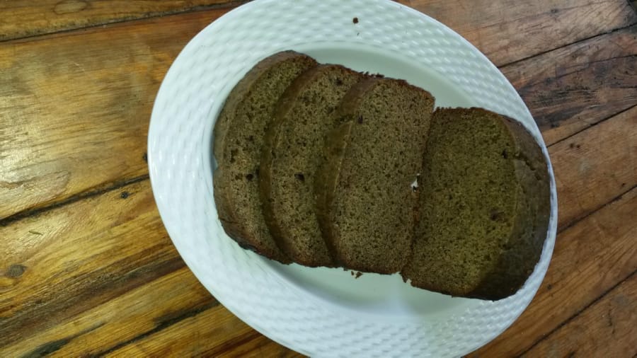 Pan de Plátano con Arándanos