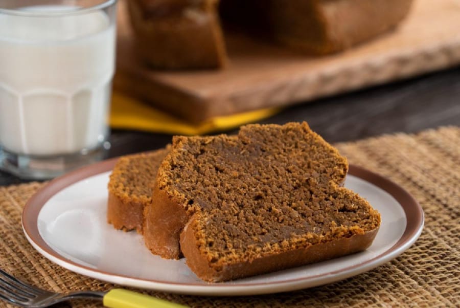 Panqué de Café de Olla con Elote