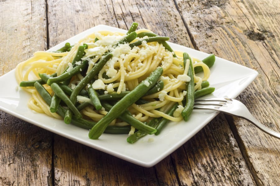 Pasta con Ejotes | Con Sal y Azucar