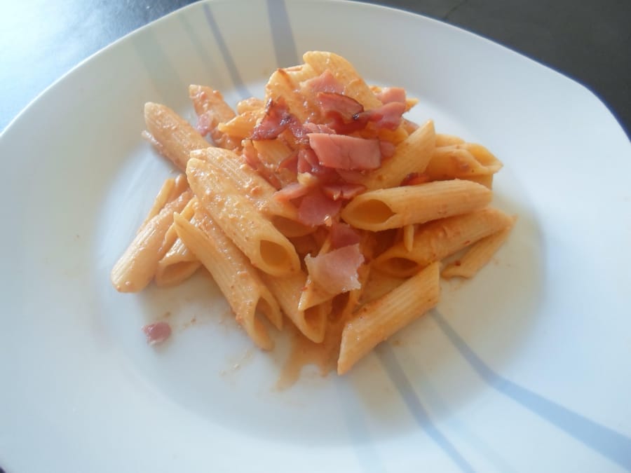 Pasta especial (Tocino y chipotle)