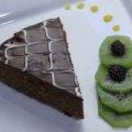 Pastel de Chocolate con Kiwi