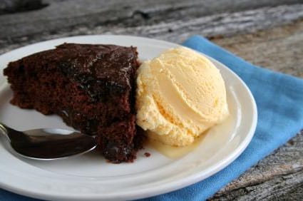 Pastel de Chocolate sin Leche y Huevo