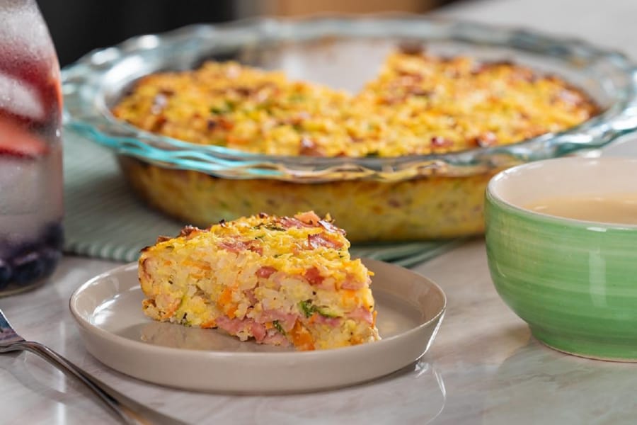 Pay de Arroz con Vegetales