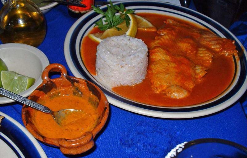 Pescado a la Diabla