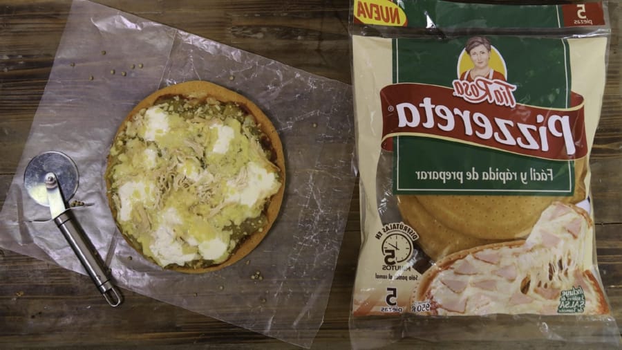 Pizza de Chilaquiles