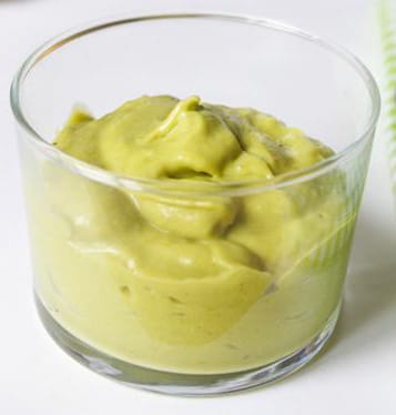 Puré de Aguacate y Plátano