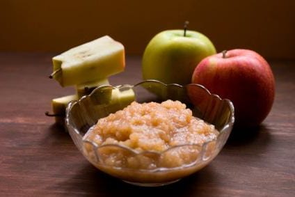 Puré de Manzana para el Pavo