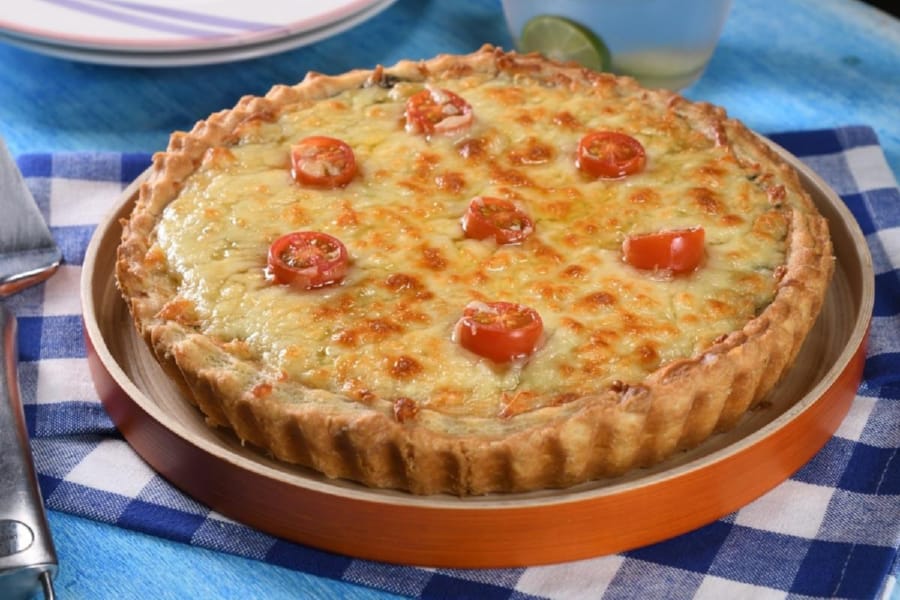 Quiche de Atún con Pasta Hojaldre Fácil