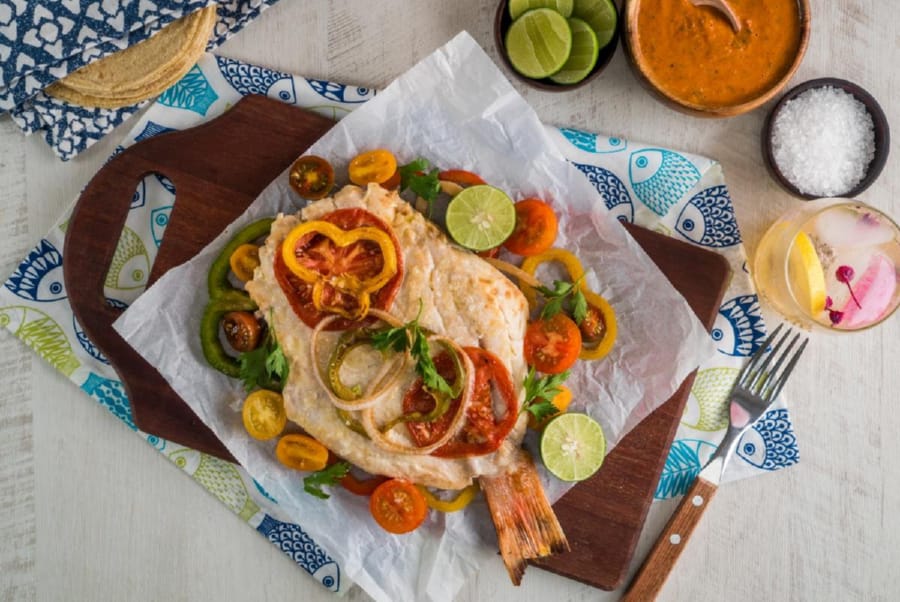 Receta de Pescado Zarandeado