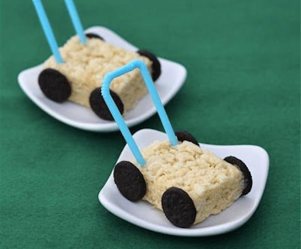 Rice Krispies en Forma de Podadora