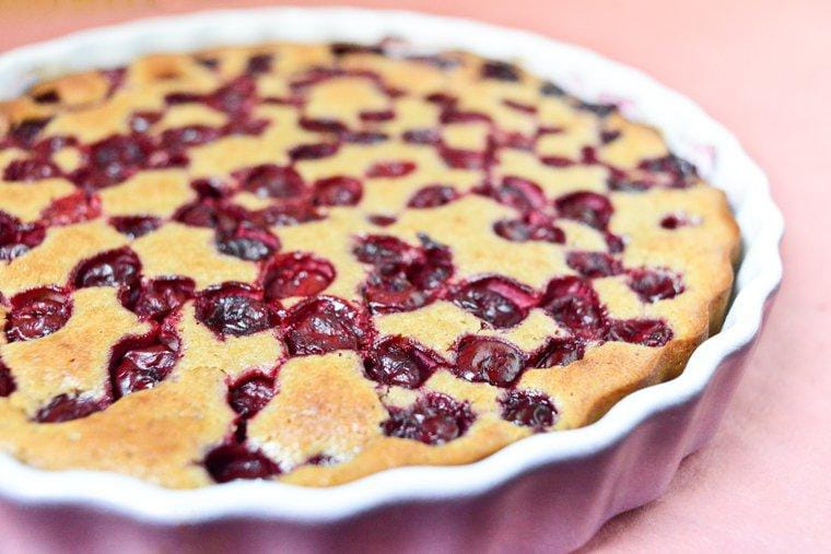 Rico Clafoutis de Cereza