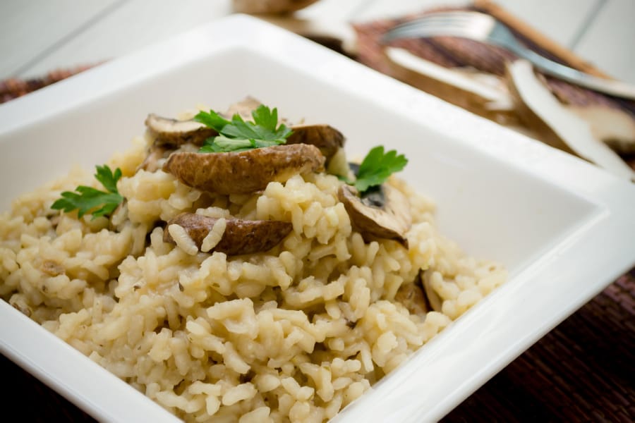 Risotto de Hongos Portobello