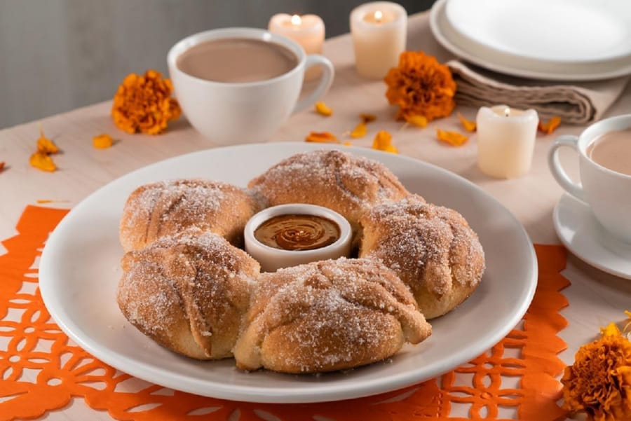 Rosca de Pan de Muerto