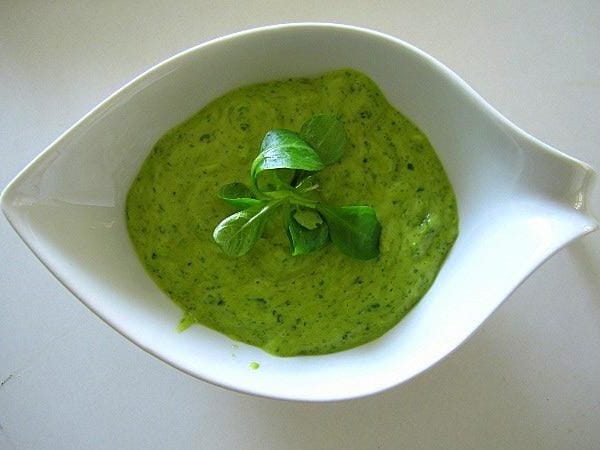 Salsa Verde de Aguacate