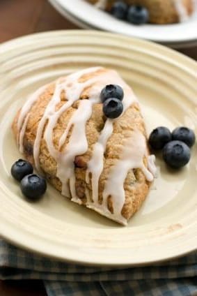 Scones de Blueberries