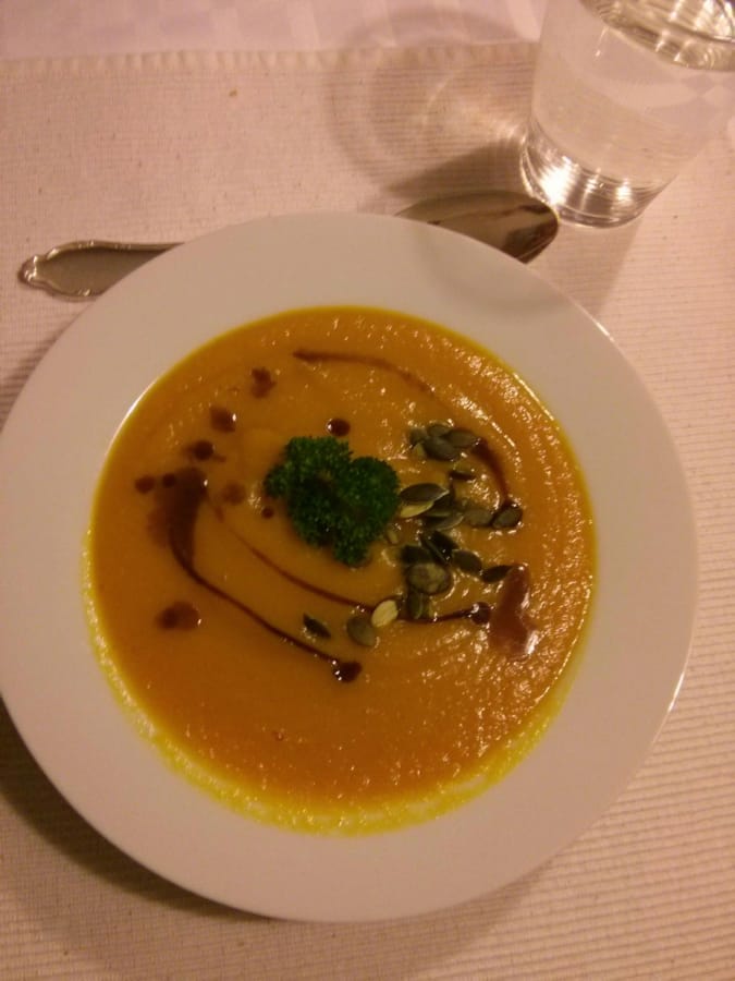 Sopa de Calabaza con Jengibre y Curry
