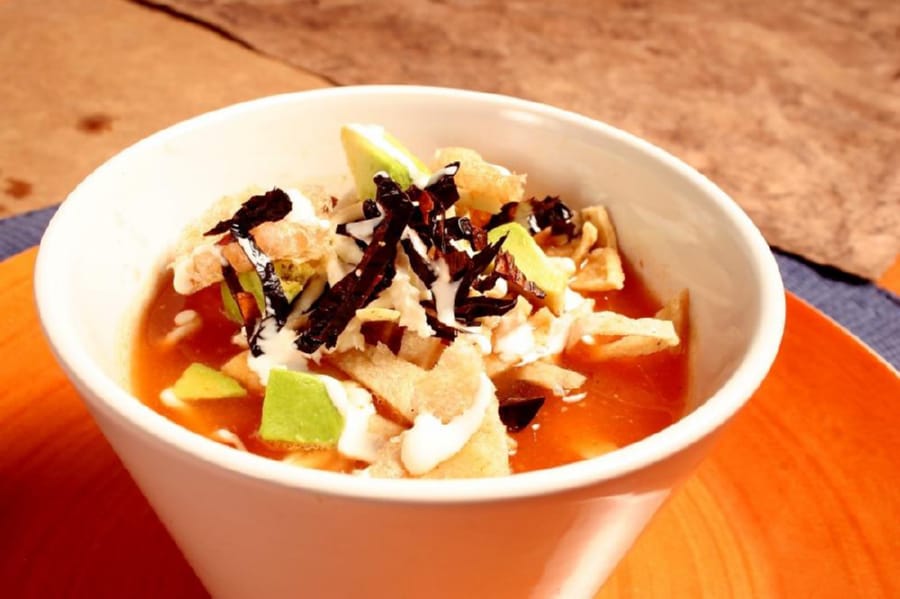 Sopa de Tortilla Light