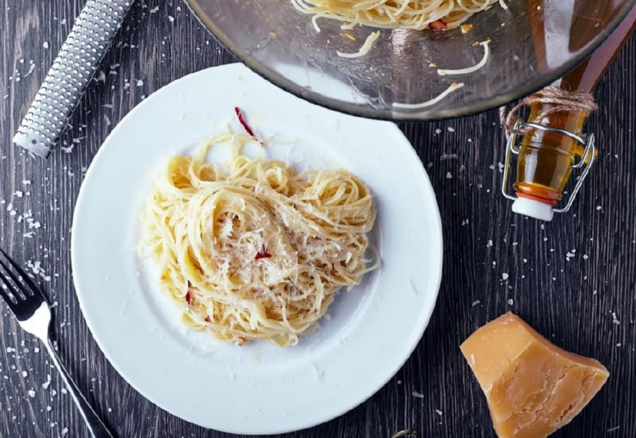 Spaghetti Blanco | Con Sal y Azucar