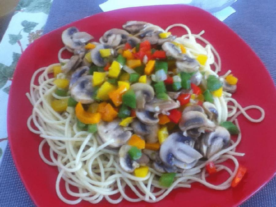 Spaguetti Arcoiris