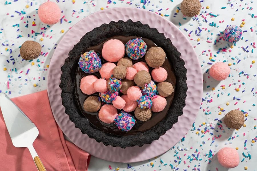 Tarta de Trufas de Colores