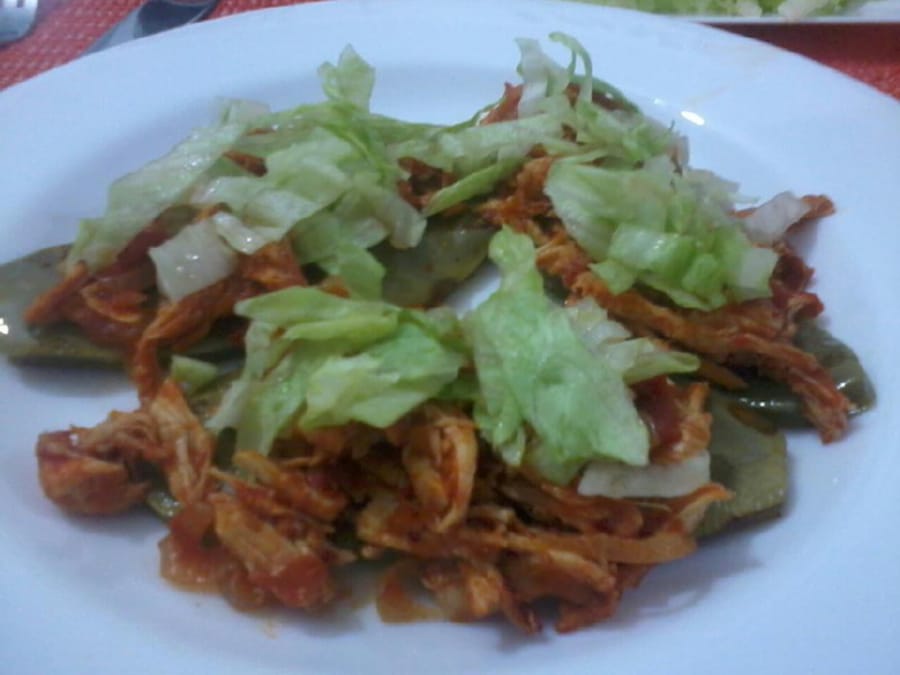 Tlacoyos de Nopal