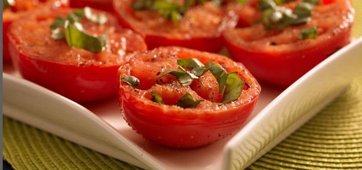 Tomates con Albahaca