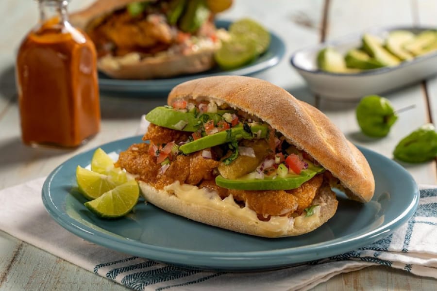 Torta de Pescado Rebozado