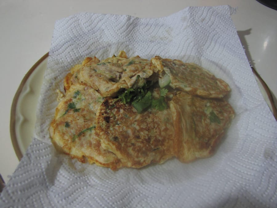 Tortitas de Calabaza con Atún