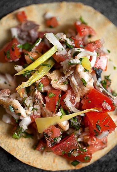 Tostadas de Sardinas