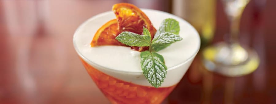 Trifle de Miel, Naranja y Yoghurt