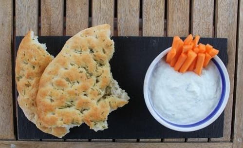 Tzatziki Griego con Focaccia